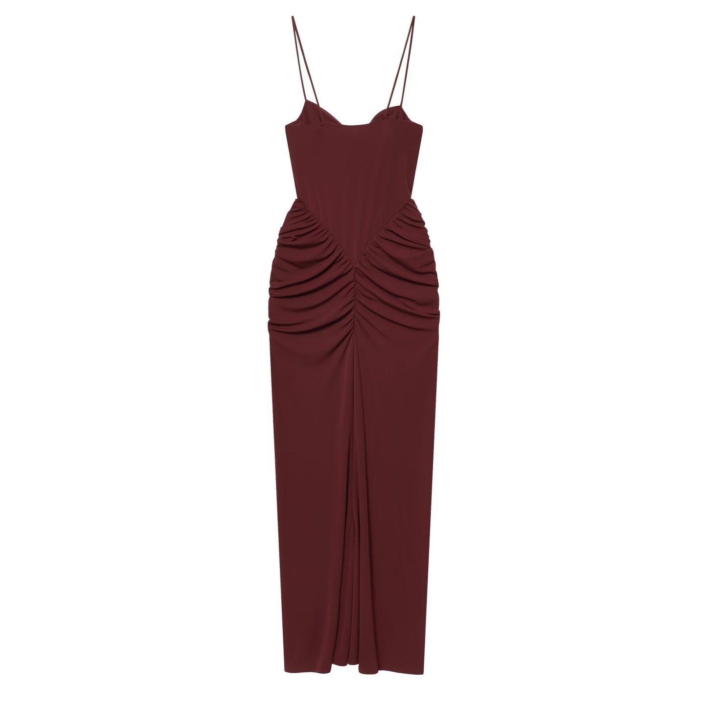 Versatile pleated tight corset dress