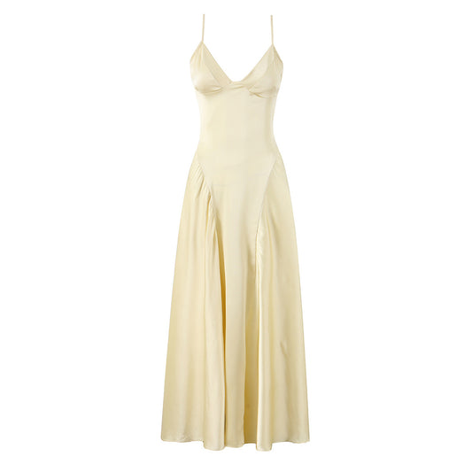 V-neck camisole dress