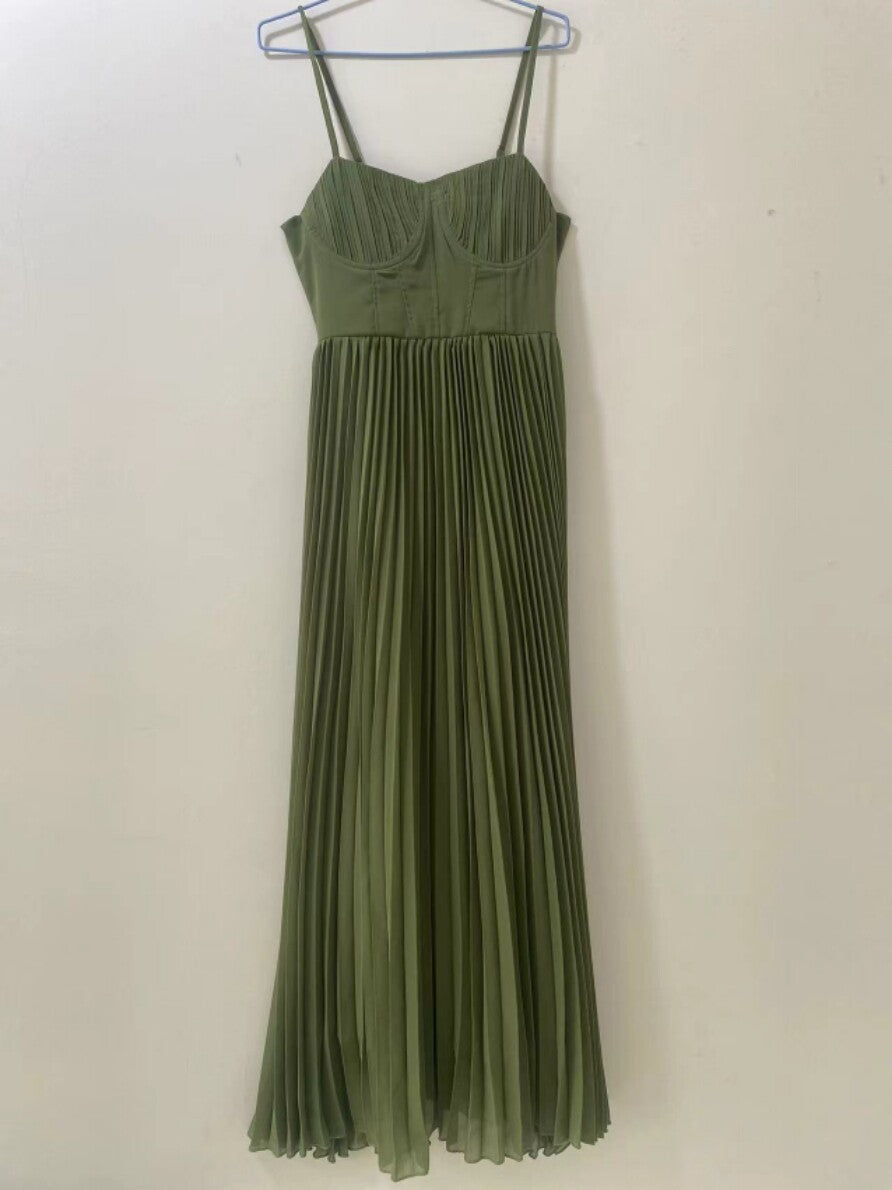 Deep V slim fit dress for women