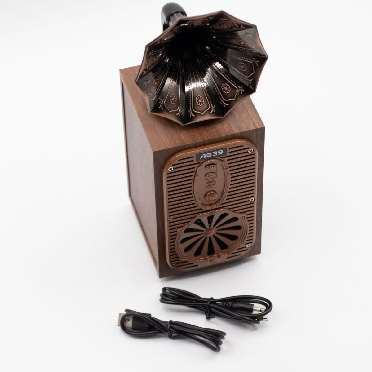 Retro Tall Gramophone Speaker- Bluetooth - 8 watt