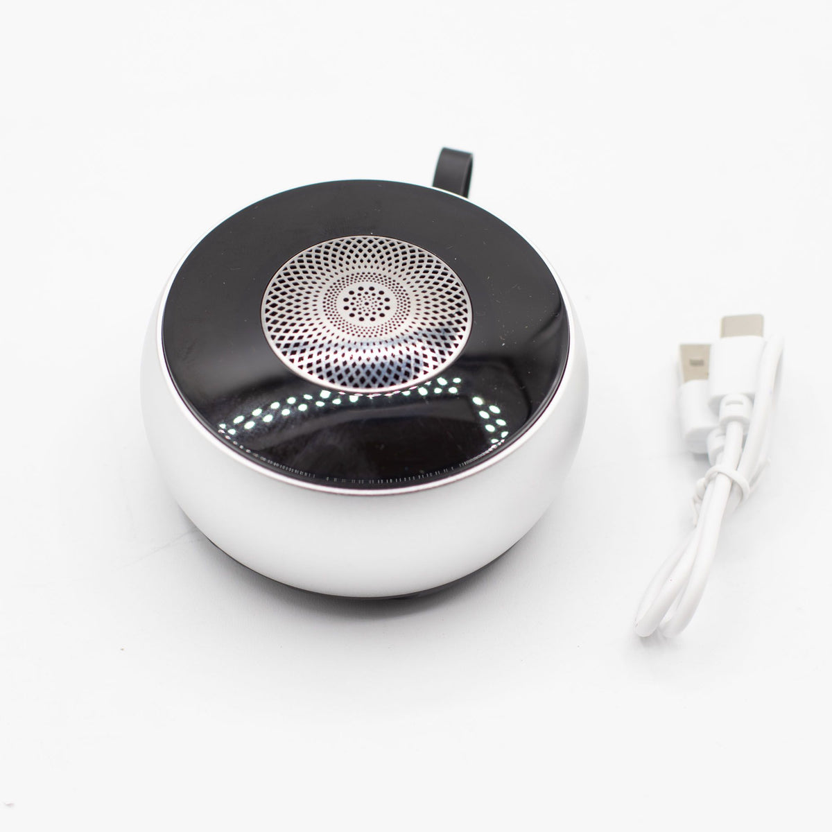 Silver Mandala Lighting Effect Mini Speaker