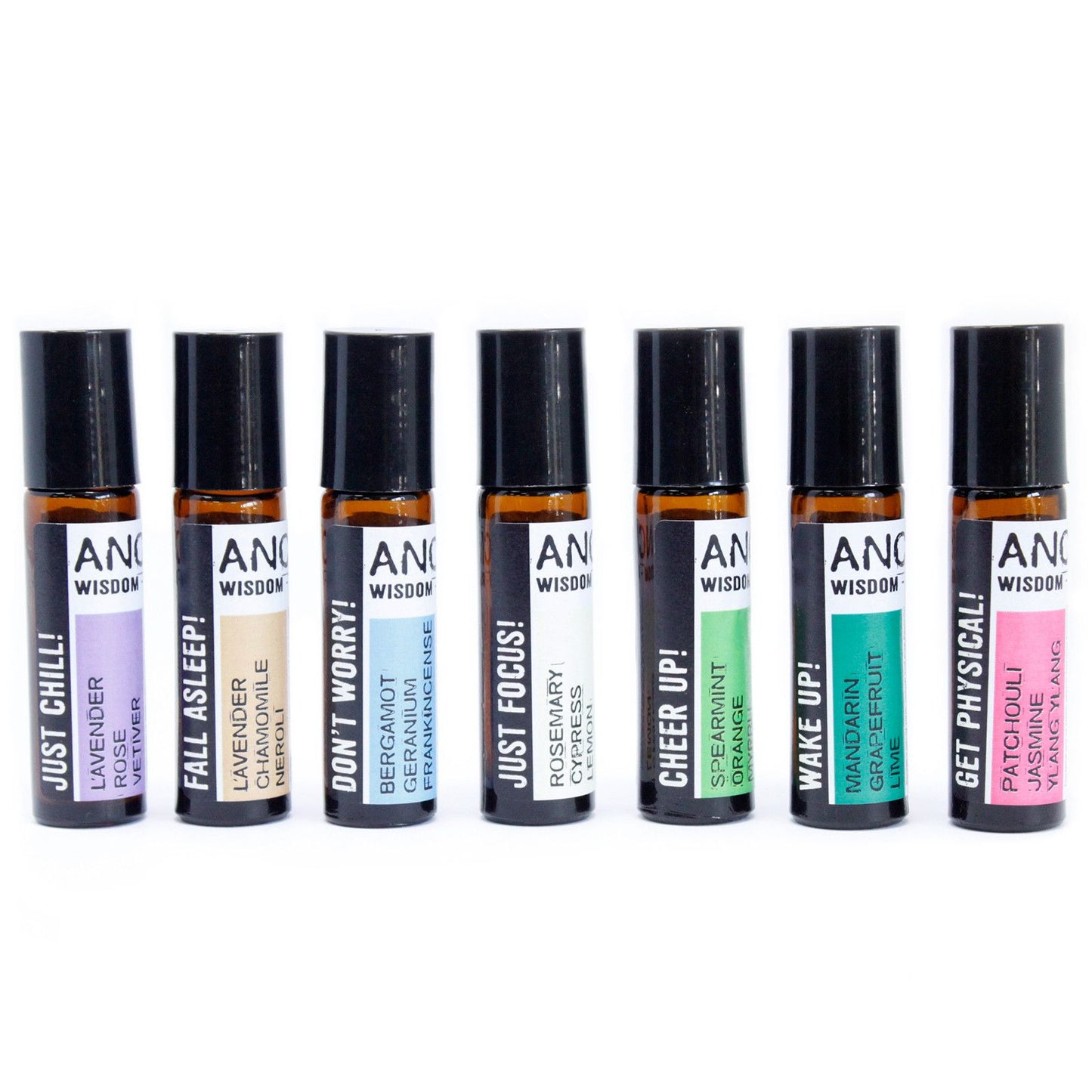 10ml Roll On Essential Oil Blend - Just Focus!