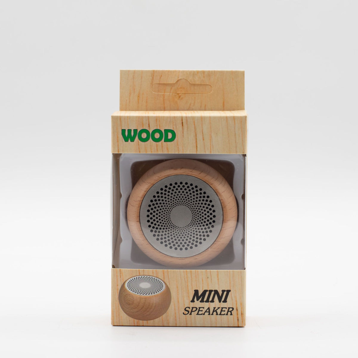 Wooden Mandala Effect Mini Speaker