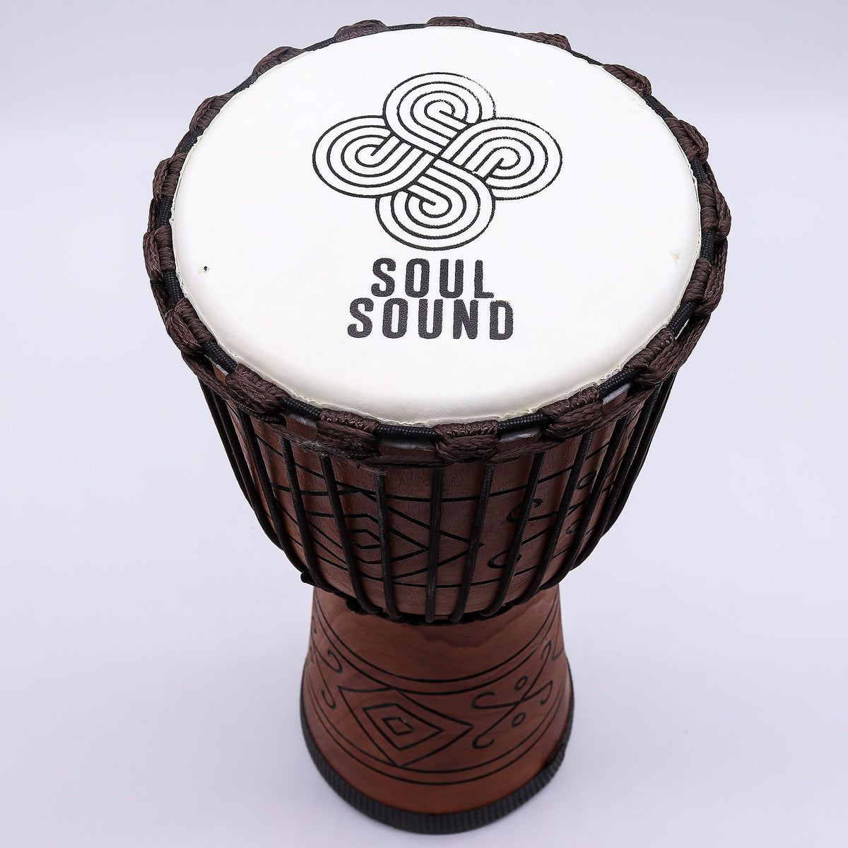 Large Pro Djembe Drum - Soul Sound (low) - 50cm (22cm Dia)